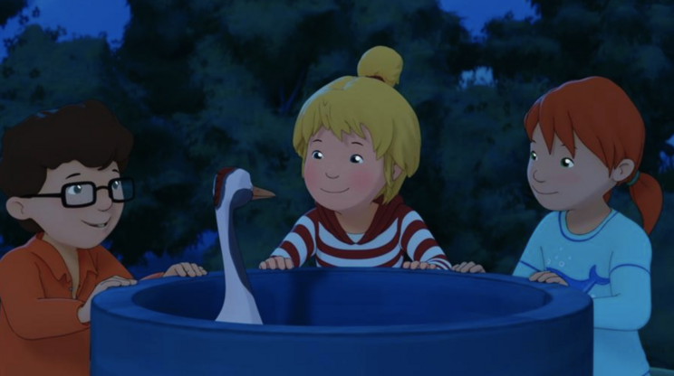 Conni: Tajemství jeřába