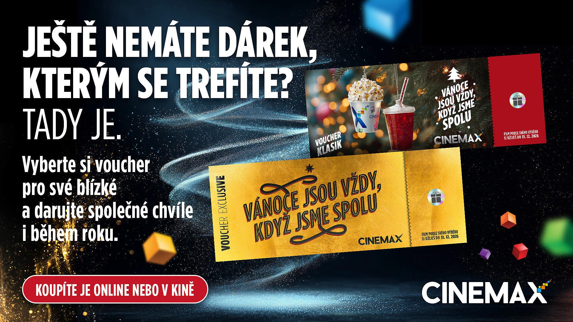 vianočný pop-up - vouchre