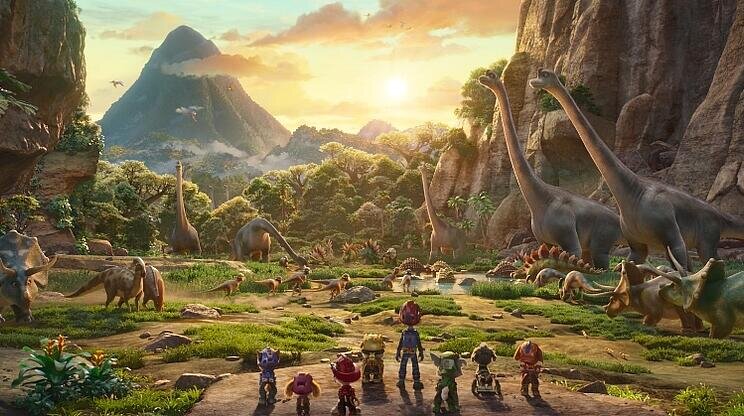 Tlapková patrola: Dinosauří film