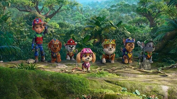 Tlapková patrola: Dinosauří film